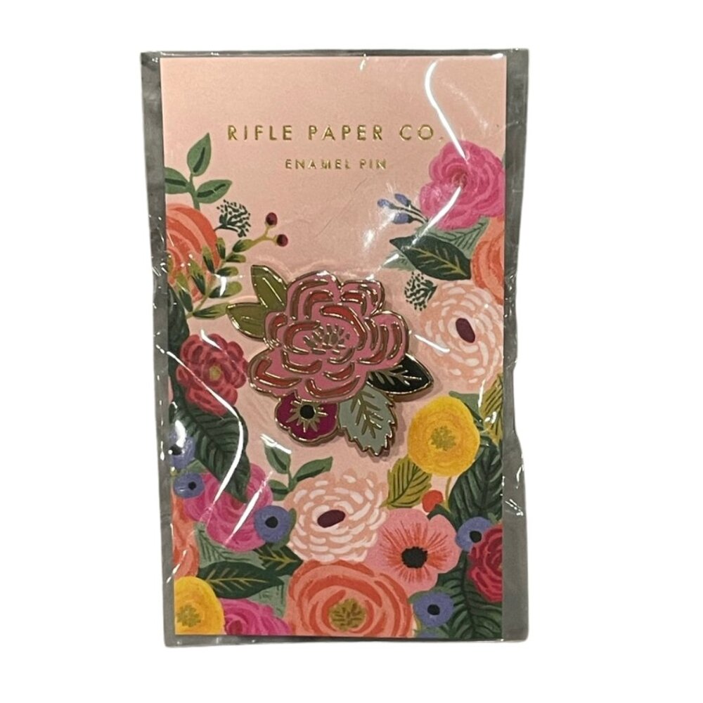 NIP Rifle Paper - Juliet Rose Flower Pin
